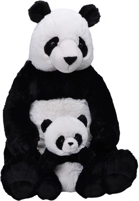 Wild Republic Mom & Baby Jumbo Panda Stuffed Animal, 30 Inches 3 Wild Republic Mom & Baby Jumbo Panda Stuffed Animal, 30 Inches