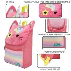 Squishmallows Sienna The Unicorn Cat Youth 16' Backpack -Dolls Discount Store GUEST 4b05ca34 fcb5 4338 829c e70a93228949