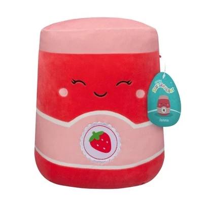 Squishmallows 14" Janna The Strawberry Jam Plush Toy 8 Squishmallows 14" Janna The Strawberry Jam Plush Toy - Image 6