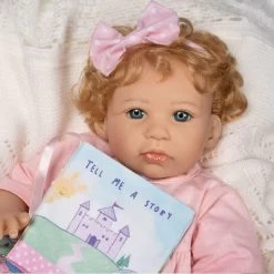 Paradise Galleries Reborn Toddler Girl Doll Story Time, 21 Inch With Light Blonde Hair And Blue Eyes, Made In SoftTouch Vinyl 15 Paradise Galleries Reborn Toddler Girl Doll Story Time, 21 Inch With Light Blonde Hair And Blue Eyes, Made In SoftTouch Vinyl -Dolls Discount Store GUEST 4c98ad7b 57a8 4cf3 8fe8 d4f33fa63b05