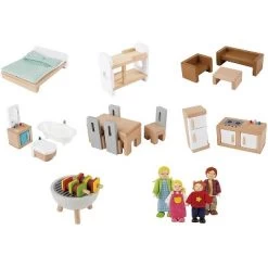 Hape Wooden 10 Room Extravagant Family Play Mansion Dollhouse Set With 4 Dolls, Realistic Effects, And Furniture Accessories For Ages 3 And Up -Dolls Discount Store GUEST 4cf124ca 1599 4b9d 91f8 7be020696f28