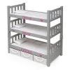 Badger Basket 1-2-3 Convertible Doll Bunk Bed With Baskets And Free Personalization Kit - Executive Gray 1 Badger Basket 1-2-3 Convertible Doll Bunk Bed With Baskets And Free Personalization Kit - Executive Gray -Dolls Discount Store GUEST 4fc08a5c cde4 4f1f 931b 15c646ab0b17
