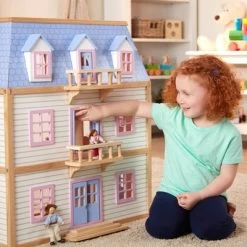 Melissa & Doug Multi-Level Dollhouse -Dolls Discount Store GUEST 515edbf5 040e 44d6 ab17 6c3fc5366d1f
