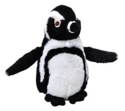 Wild Republic Ecokins Mini Black Footed Penguin Stuffed Animal, 8 Inches