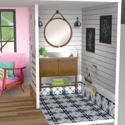 Olivia's Little World By Teamson Kids Wooden Dreamland Farmhouse Dollhouse Set -Dolls Discount Store GUEST 535778d0 a7fe 4e89 8251 48cb64cc174b