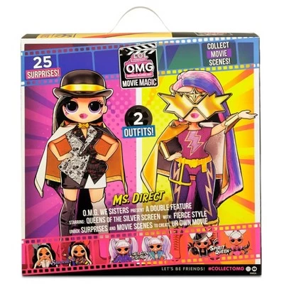 L.O.L. Surprise! O.M.G. Movie Magic Ms. Direct Fashion Doll With 25 Surprises & 2 Outfits 4 L.O.L. Surprise! O.M.G. Movie Magic Ms. Direct Fashion Doll With 25 Surprises & 2 Outfits - Image 2