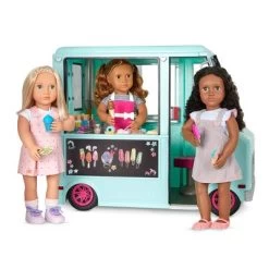 Our Generation Sweet Stop Ice Cream Truck With Electronics For 18" Dolls - Light Blue 17 Our Generation Sweet Stop Ice Cream Truck With Electronics For 18" Dolls - Light Blue -Dolls Discount Store GUEST 597dcc7e d28c 4b96 a11d a24bb0acfdf1