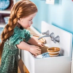 The Queen's Treasures 18" Doll Furniture Farmhouse Sink Fits American Girl -Dolls Discount Store GUEST 5be1e4cc 7eed 4ec0 af07 87a59f386c79