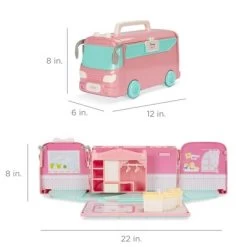 Best Choice Products Camper Van Playset Pretend Play Dollhouse Toy With 54 Accessories And Tiny Critters For Kids -Dolls Discount Store GUEST 5c195da2 ae58 40b5 bda9 e10c011621f9