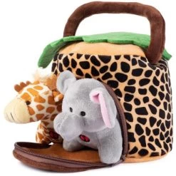 Plush Creations Jungle Animals Set