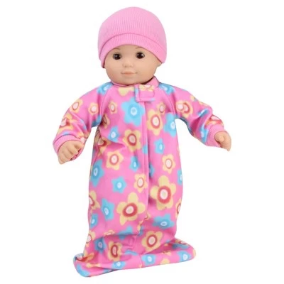Sophia’s 2 Piece Sleep Sack And Hat Set For 15" Dolls, Pink 4 Sophia’s 2 Piece Sleep Sack And Hat Set For 15" Dolls, Pink - Image 2