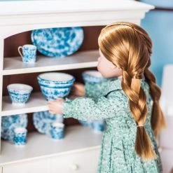 The Queen's Treasures 18 Inch Doll Wooden Farmhouse Cupboard Dish Hutch -Dolls Discount Store GUEST 5df570ab 1f2b 44bd beb7 a5d9a1621d3e