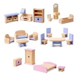 Melissa & Doug Multi-Level Dollhouse -Dolls Discount Store GUEST 5e92feb9 d1db 4679 ad79 2a5a1ce91774