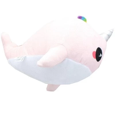 Se7en20 Glitter Galaxy 12-Inch Rainbow Spout Pink Narwhal Collectible Plush 3 Se7en20 Glitter Galaxy 12-Inch Rainbow Spout Pink Narwhal Collectible Plush