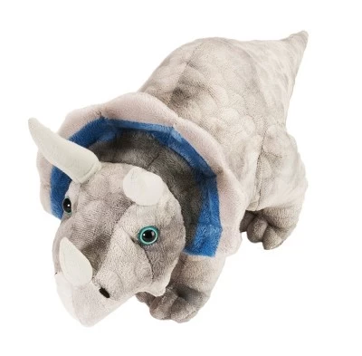 Wild Republic Dinosauria Medium Triceratops Stuffed Animal, 15 Inches 3 Wild Republic Dinosauria Medium Triceratops Stuffed Animal, 15 Inches