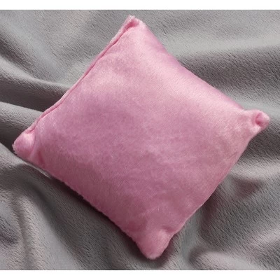 Badger Basket Scrollwork Metal Triple Doll Bunk Bed With Ladder And Bedding - Silver/Pink/Stars 5 Badger Basket Scrollwork Metal Triple Doll Bunk Bed With Ladder And Bedding - Silver/Pink/Stars - Image 3