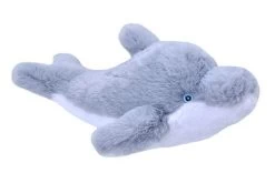 Wild Republic Ecokins Mini Dolphin Stuffed Animal, 8 Inches