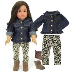 Sophia’s Jean Jacket, Leggings, And Boots Set For 18" Dolls 9 Sophia’s Jean Jacket, Leggings, And Boots Set For 18" Dolls -Dolls Discount Store GUEST 674ef7cf 229e 4767 a300 25e237f757fb