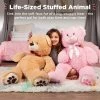 Best Choice Products 38in Giant Soft Plush Teddy Bear Stuffed Animal Toy W/ Bow Tie, Footprints -Dolls Discount Store GUEST 6a782095 7632 4c92 b032 a5b6cbb1a486