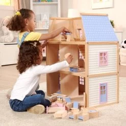 Melissa & Doug Multi-Level Dollhouse -Dolls Discount Store GUEST 6cebe14a 8b0b 4288 9d5f 32d85a954a62