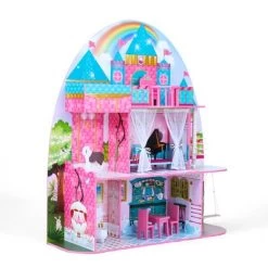 Olivia's Little World By Teamson Kids Furnished Castle Dollhouse For 12" Dolls -Dolls Discount Store GUEST 6d704a51 a86e 4388 a7c6 89b6abd359a1