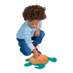 Manhattan Toy Velveteen Salty Sea Turtle Ocean Life Toy Stuffed Animal, 14.5" -Dolls Discount Store GUEST 71a658b0 8c48 4fc7 a0e7 2bc79a7f8fca