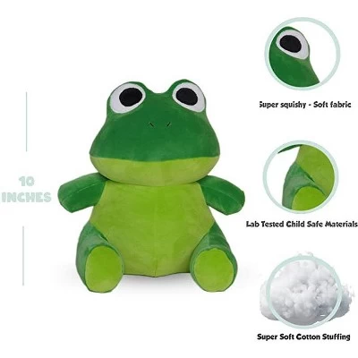 Avocatt Green Frog Plush 3 Avocatt Green Frog Plush