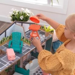 Kidkraft Backyard Cookout Wooden Dollhouse With 16 Play Furniture Accessories -Dolls Discount Store GUEST 736c888b e793 43bb 81e9 0e039103a938