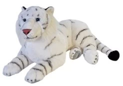 Wild Republic Cuddlekins Jumbo White Tiger Stuffed Animal, 30 Inches