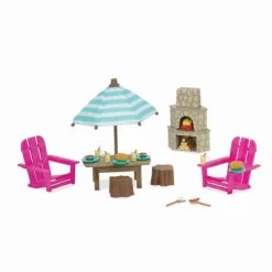Li'l Woodzeez Toy House With Accessories 127pc - Honeysuckle Hillside Cottage -Dolls Discount Store GUEST 75fa3d86 5e2b 42db 83cd 729473bca896
