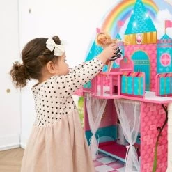 Olivia's Little World By Teamson Kids Furnished Castle Dollhouse For 12" Dolls -Dolls Discount Store GUEST 76fe3575 dca5 4718 97b8 9b1ac88ac16f