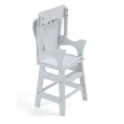Badger Basket White Rose Doll High Chair -Dolls Discount Store GUEST 79a77da9 97ca 4296 8940 1ad9c708e490