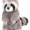 Wild Republic Cuddlekins Mini Raccoon Stuffed Animal, 8 Inches