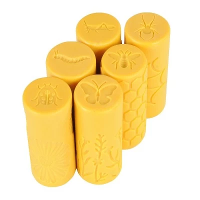 Yellow Door Garden Bugs Dough Rollers - 6 Pieces 4 Yellow Door Garden Bugs Dough Rollers - 6 Pieces - Image 2