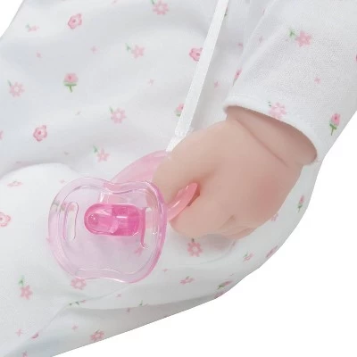 JC Toys La Baby 20" Baby Doll - Pink Outfit 5 JC Toys La Baby 20" Baby Doll - Pink Outfit - Image 3