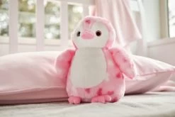 Bearington Precious Heart Stuffed Animal Penguin Plush Heart Printed, 9 Inches