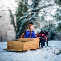 The Queen's Treasures 18 In Doll Covered Prairie Wagon/Sleigh And 2 Horses 15 The Queen's Treasures 18 In Doll Covered Prairie Wagon/Sleigh And 2 Horses -Dolls Discount Store GUEST 7dc8663c 5ba7 431e 998f c46724dfd50c