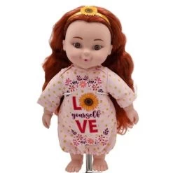 Positively Perfect 14" Lola Toddler Doll - Brown Hair/Brown Eyes