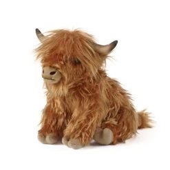 Living Nature Highland Cow Large With Sound Plush Toy