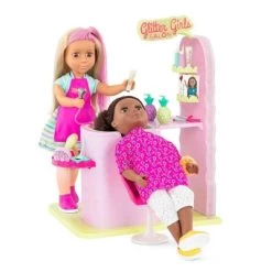 Glitter Girls Hair Salon Playset & Styling Accessories For 14" Dolls 10 Glitter Girls Hair Salon Playset & Styling Accessories For 14" Dolls -Dolls Discount Store GUEST 83dc5732 4e5a 44fa 9d9a 3c3ed51842e3