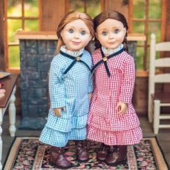 The Queen's Treasures 18 Inch Doll Clothes Mary Ingalls Blue Check Dress 12 The Queen's Treasures 18 Inch Doll Clothes Mary Ingalls Blue Check Dress -Dolls Discount Store GUEST 87072f4b 766a 4720 9e2a e1fd9608d3c2