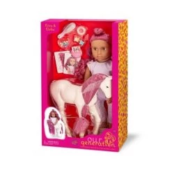 Our Generation Estra & Delta 18" Doll & Foal Hair Play Set -Dolls Discount Store GUEST 897a92c6 e998 4f0f a6be 2d650c0e5808