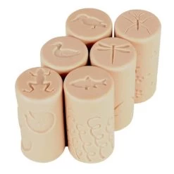 Yellow Door Pond Life Dough Rollers - Set Of 6