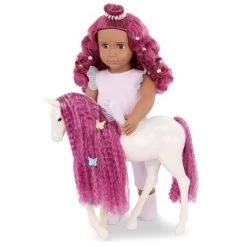 Our Generation Estra & Delta 18" Doll & Foal Hair Play Set -Dolls Discount Store GUEST 8a204468 a805 407a bcde 322173d32c8e
