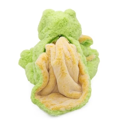 Plushible Blankie Besties 2-in-1 Plush And Blanket Filip The Frog 4 Plushible Blankie Besties 2-in-1 Plush And Blanket Filip The Frog - Image 2