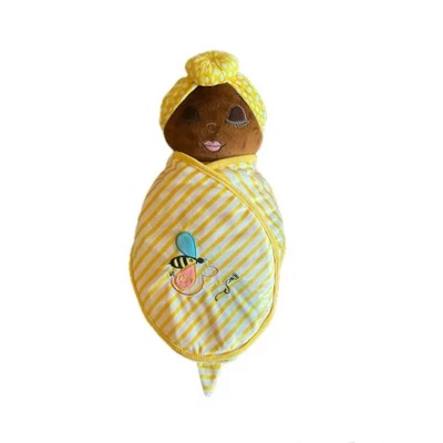 Orijin Bees Nu'Bees Plush Baby Dolls - Yellow 3 Orijin Bees Nu'Bees Plush Baby Dolls - Yellow