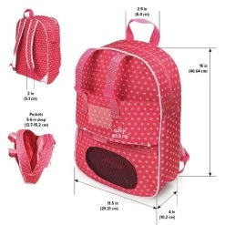 Badger Basket Doll Travel Backpack With Plush Friend Compartment - Star Pattern 13 Badger Basket Doll Travel Backpack With Plush Friend Compartment - Star Pattern -Dolls Discount Store GUEST 9007ab2a 1bd2 4dc0 9aa2 f45cad2f4e6a