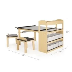 Guidecraft Kids' Deluxe Art Center 15 Guidecraft Kids' Deluxe Art Center -Dolls Discount Store GUEST 91107118 08e1 4d8d b509 4511f4f755ba