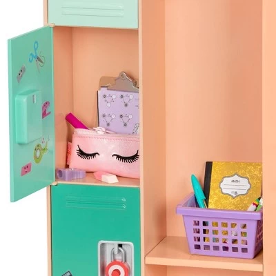 Our Generation Classroom Cool School Locker Accessory Set For 18" Dolls 6 Our Generation Classroom Cool School Locker Accessory Set For 18" Dolls - Image 4