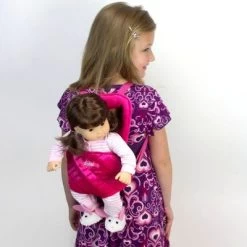 Sophia’s Hands Free Front/Back Carrier For Dolls, Hot Pink -Dolls Discount Store GUEST 930e83bb 8636 474a a44e 73be65d49cff